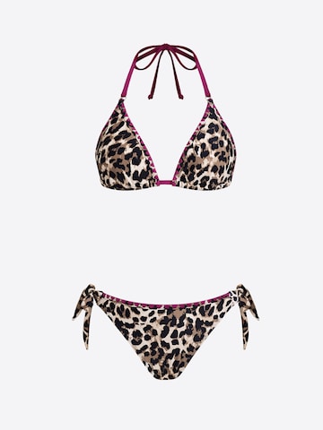 Cupshe Bikini 'CAA12C4G103JJ' in Braun: Vorderseite