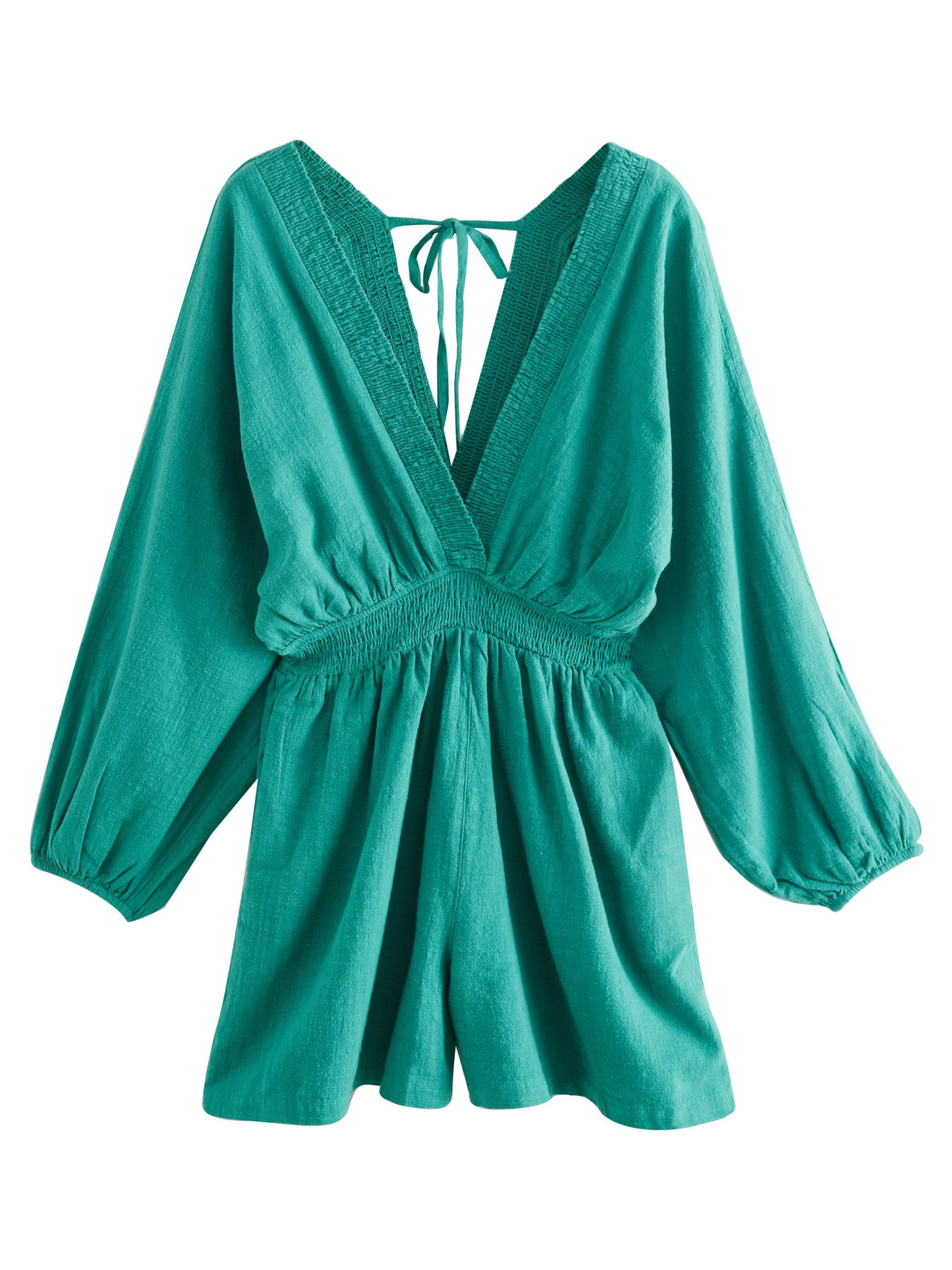 Next Kombinezon | modra barva: sprednja stran