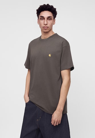 Carhartt WIP Tričko 'Chase' - Hnedá