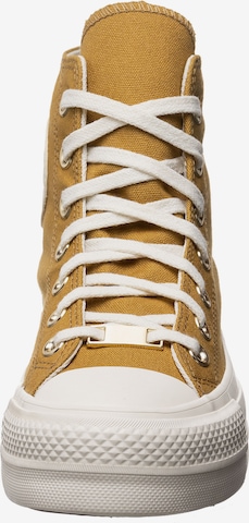 Sneaker alta 'Chuck Taylor All Star' di CONVERSE in giallo