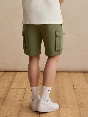 DAN FOX APPAREL Regular Cargo Pants 'Jaron' in Green