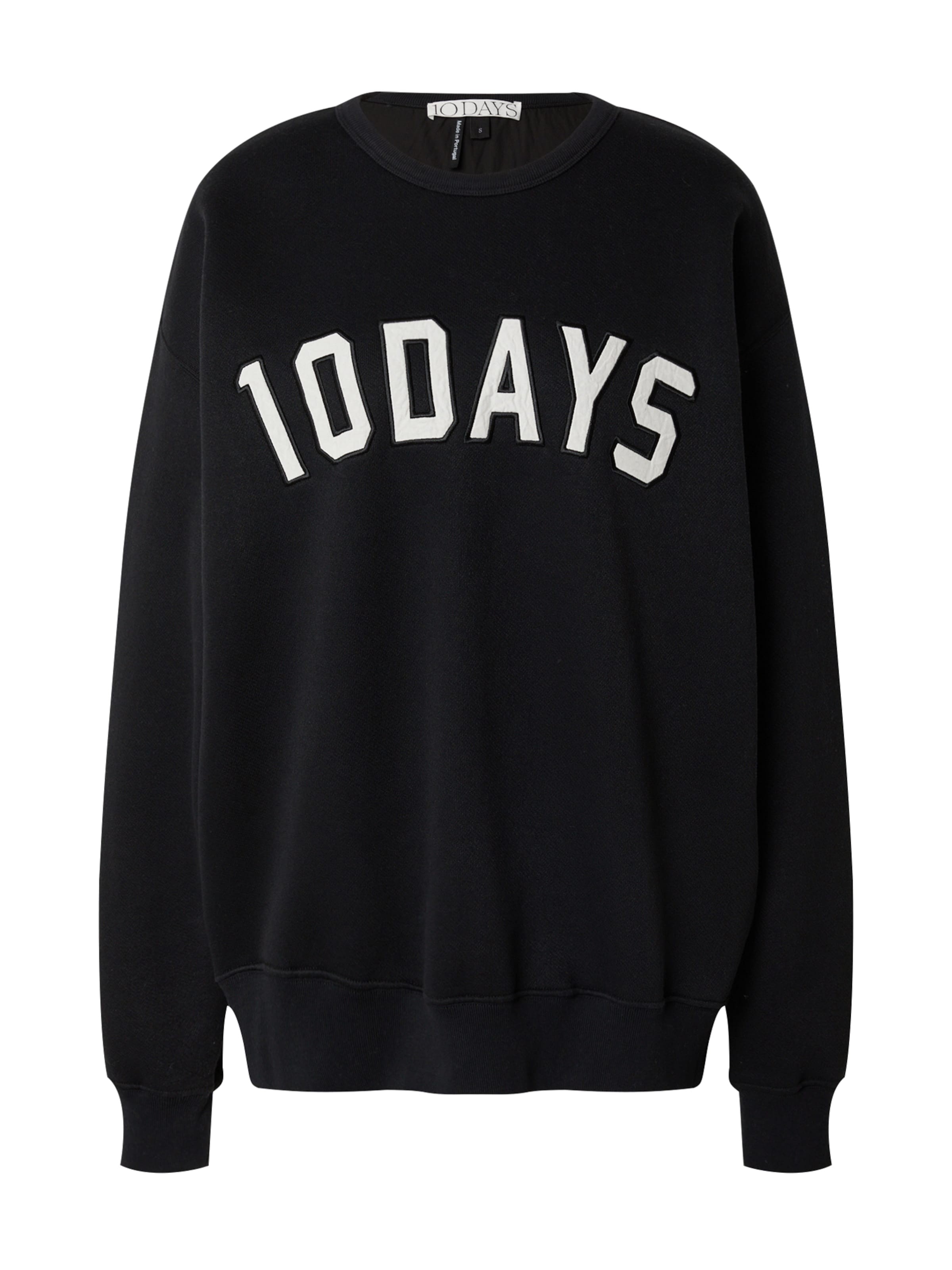 10Days Sweatshirt i sort: forside