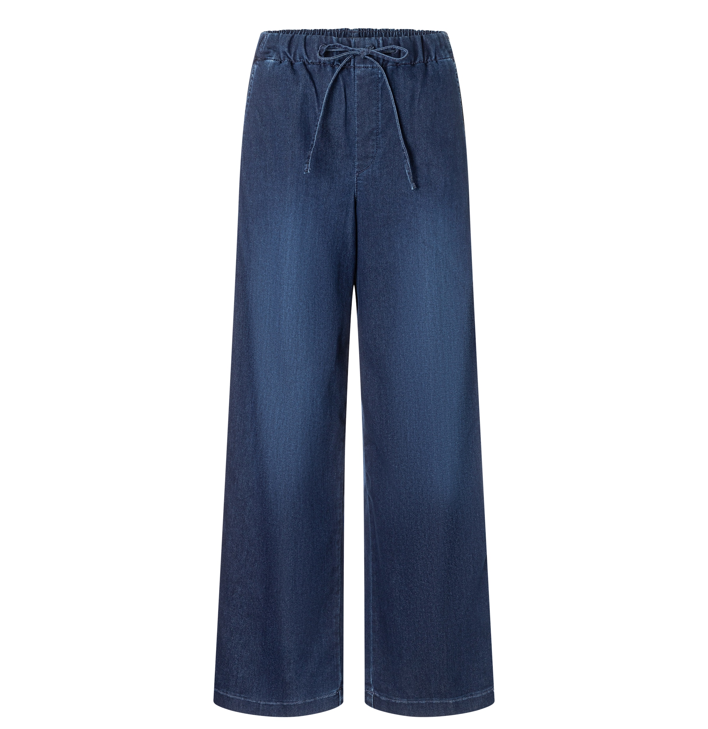 MAC Wide Leg Jeans in Blau: Vorderseite