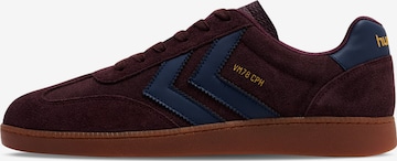 Sneaker bassa di Hummel in rosso: frontale