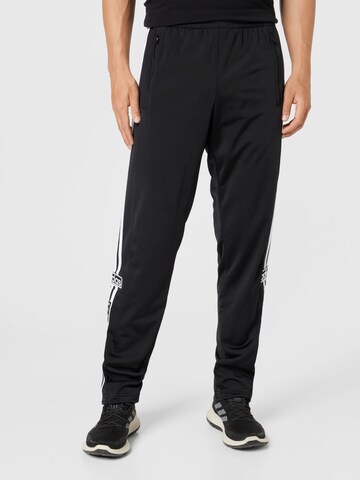 Regular Pantaloni 'BREAK' de la ADIDAS ORIGINALS pe negru: față