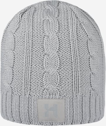 Hatland Mütze 'Dion' in Grau: Vorderseite