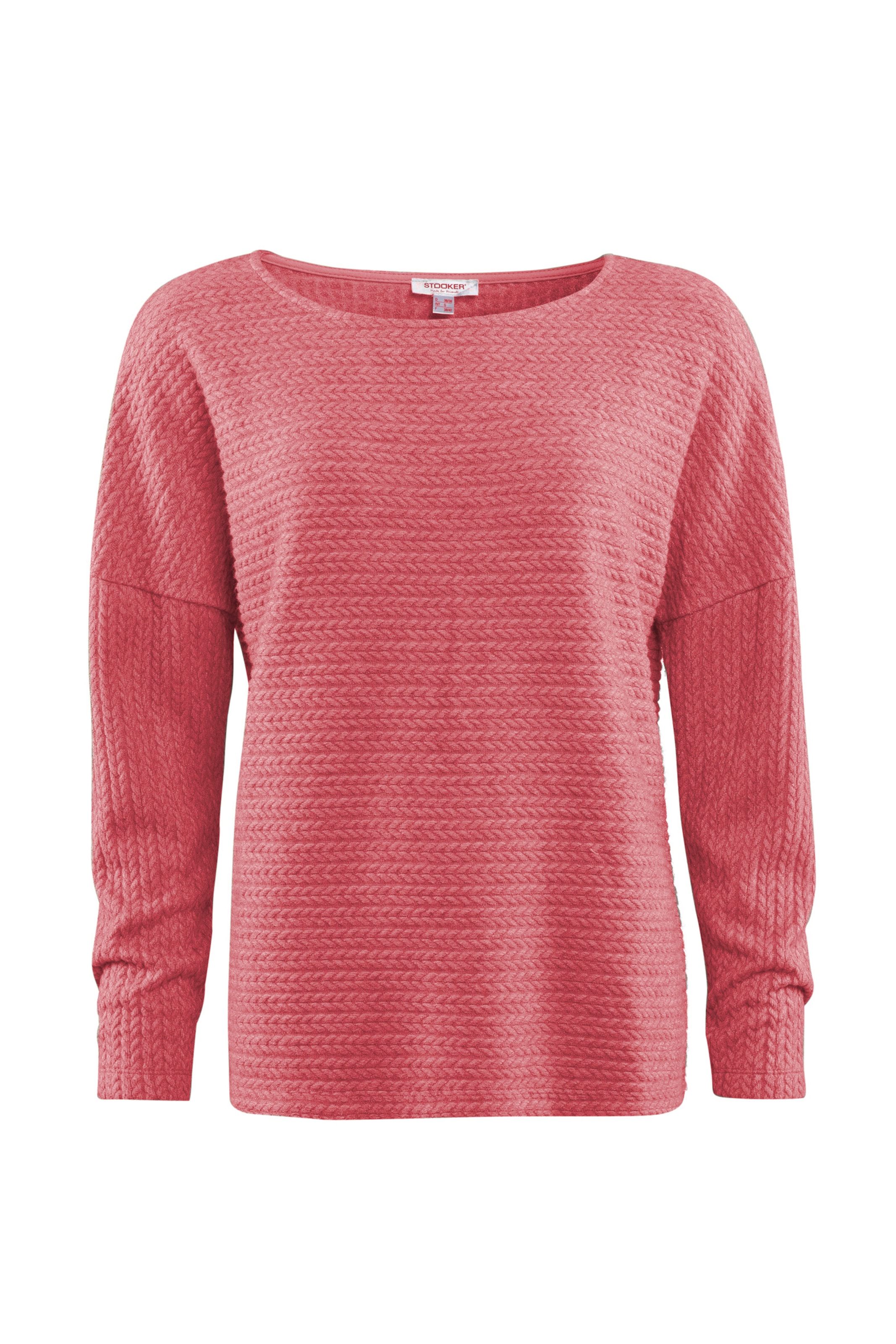 STOOKER WOMEN Pullover 'CARLY' in Rot: Vorderseite