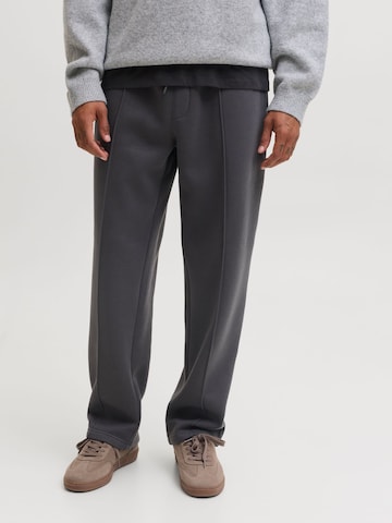 JACK & JONES - Loosefit Pantalón deportivo en gris: frente