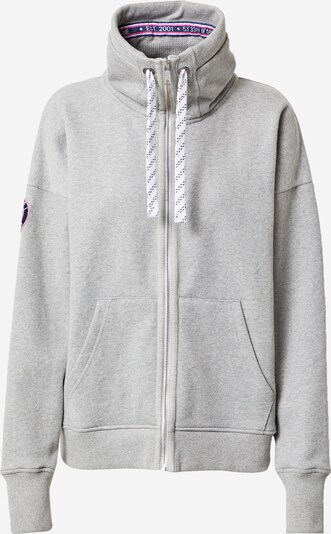 Derbe Veste de survêtement en gris clair, Vue avec produit