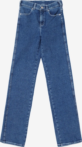Dr. Denim Jeans 'Lexy Straight' in Blauw: voorkant
