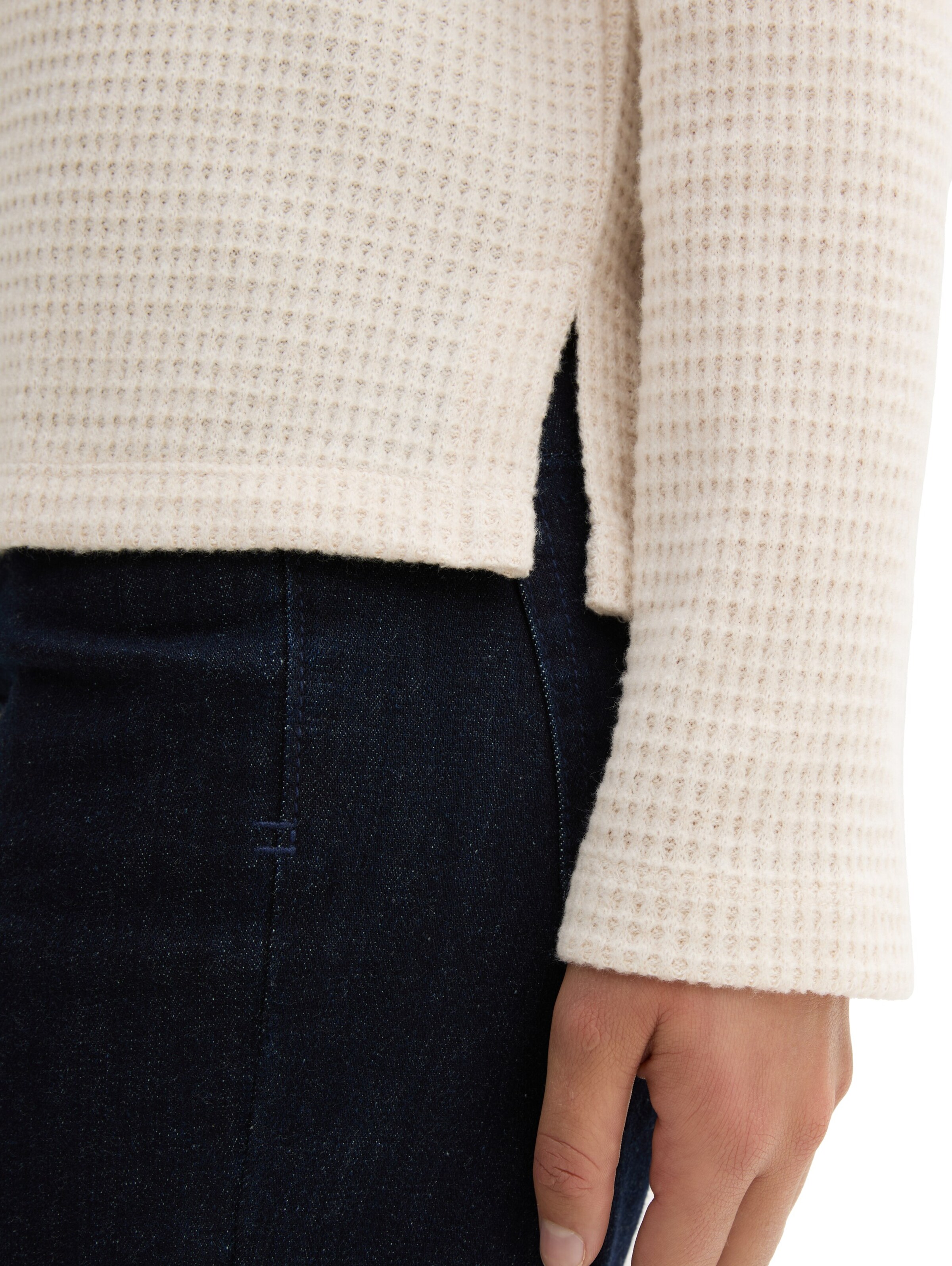 TOM TAILOR Sweater in Beige