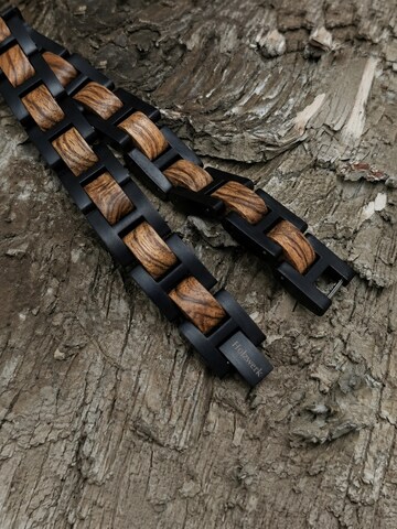 Holzwerk Bracelet 'NIERSEE' in Brown