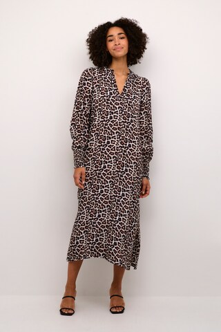 Kaffe Dress 'Drylia' in Brown