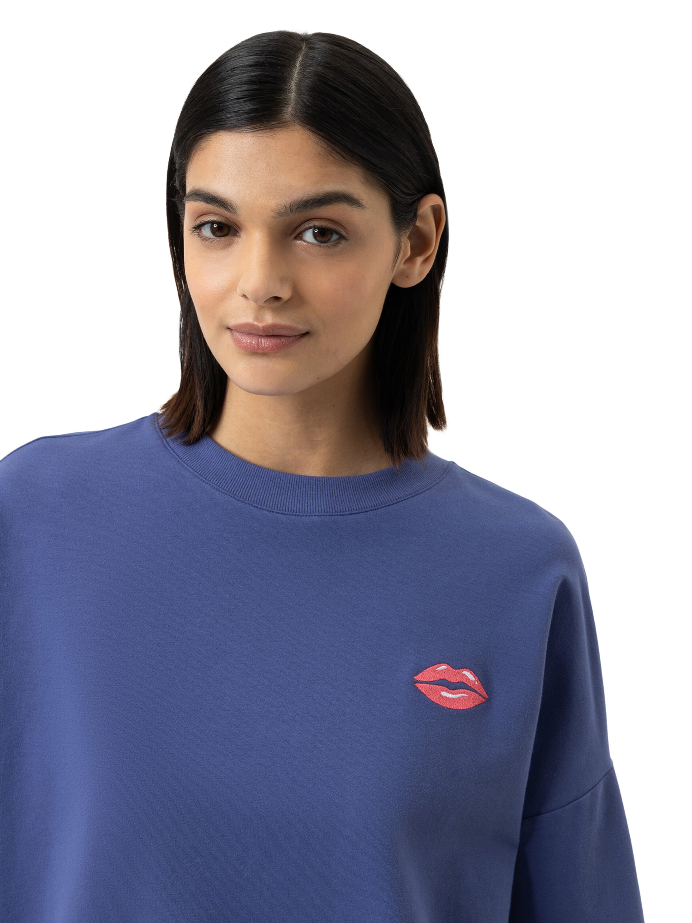 Mey Sweatshirt 'Cozy Nights' in Blue