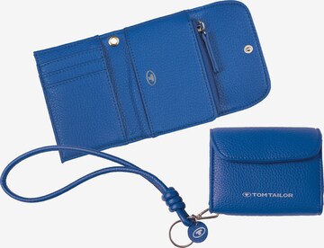 TOM TAILOR Wallet in Blue