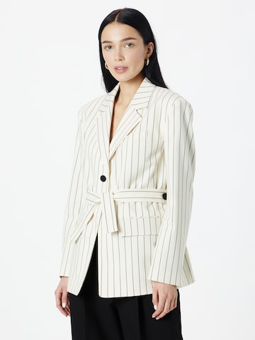 Blazer 'Aeva' di HUGO Red in bianco: frontale