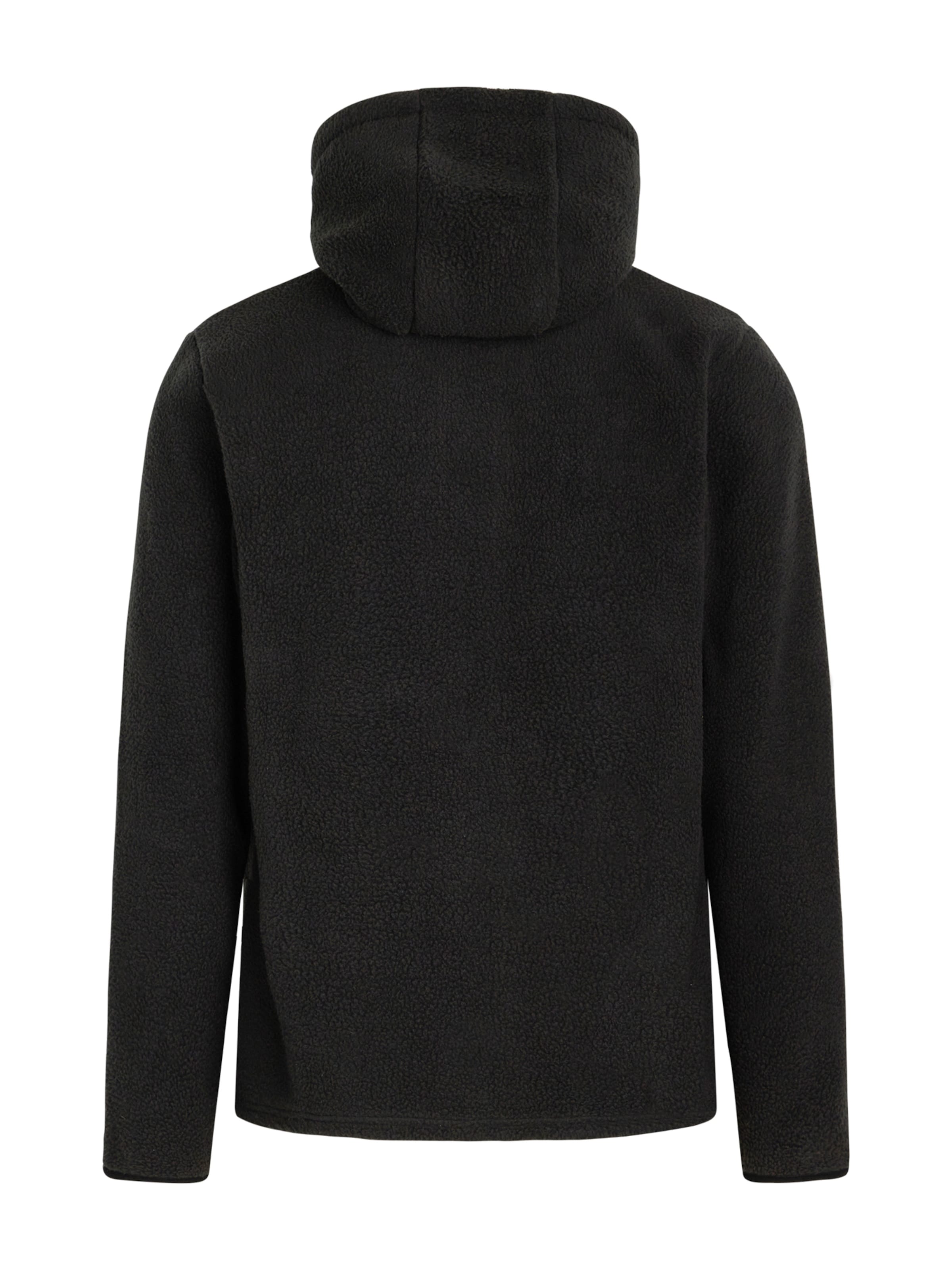 Jachetă  fleece 'Elmer' de la Redefined Rebel pe negru