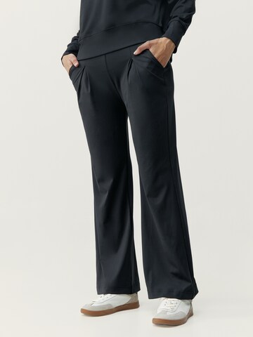 Born Living Yoga Flared Sports trousers 'Audrey ' in Grey: front