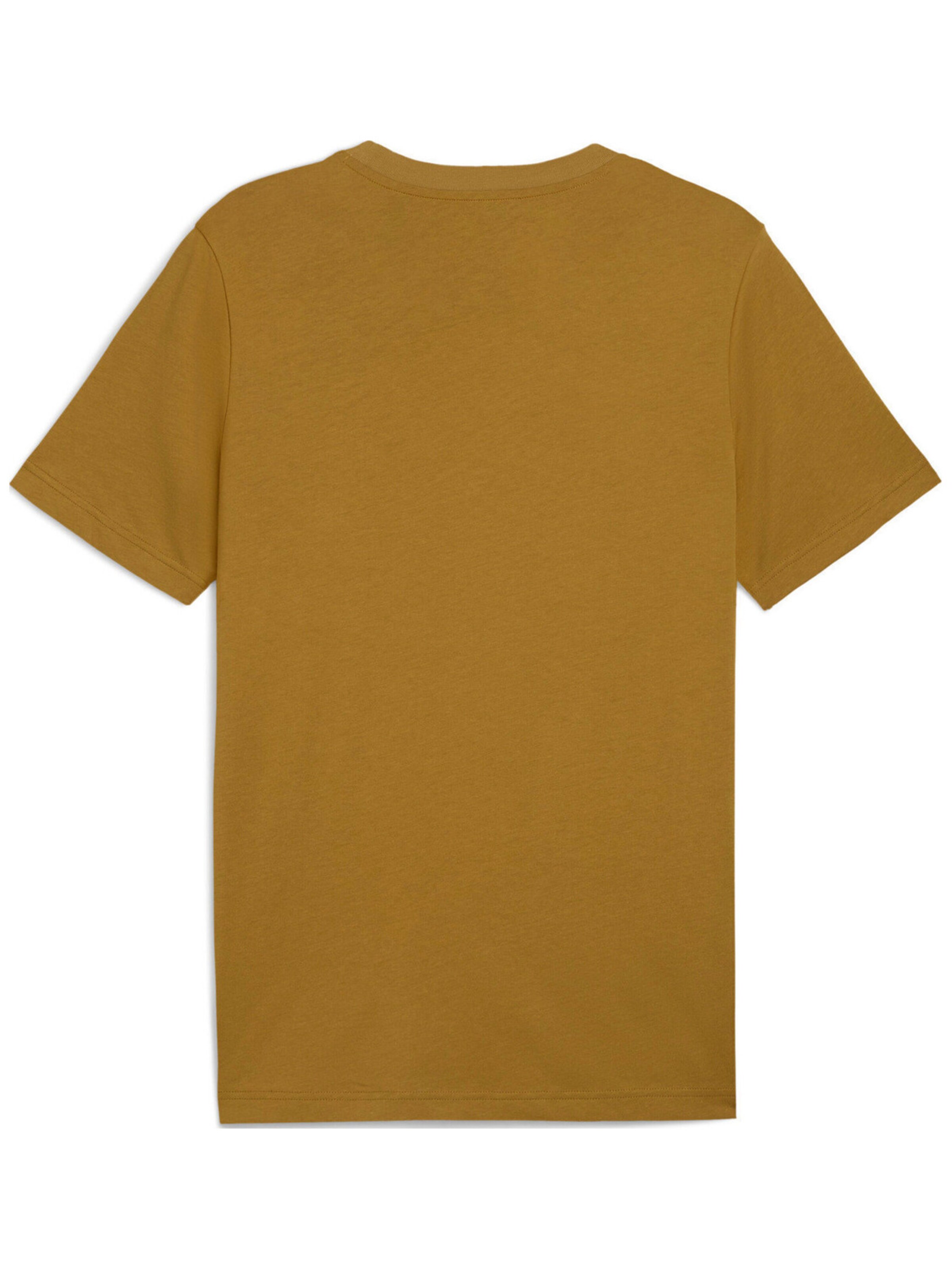 Maglietta 'Puma Ess 2 Color Small No. 1 Logo Tee' di PUMA in marrone