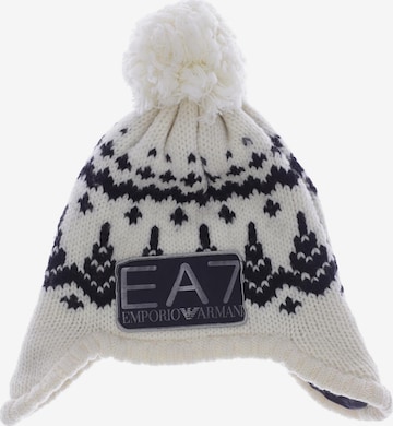 EA7 Emporio Armani Hut oder Mütze M in Weiß: predná strana