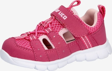 LICO Sandale in Pink: predná strana