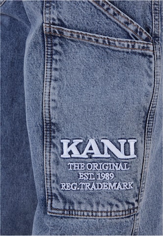 Karl KaniFlared/zvonoliki kroj Traperice ' KMI-PL063-091-11 KK Retro Baggy Workwear Denim ' - plava boja