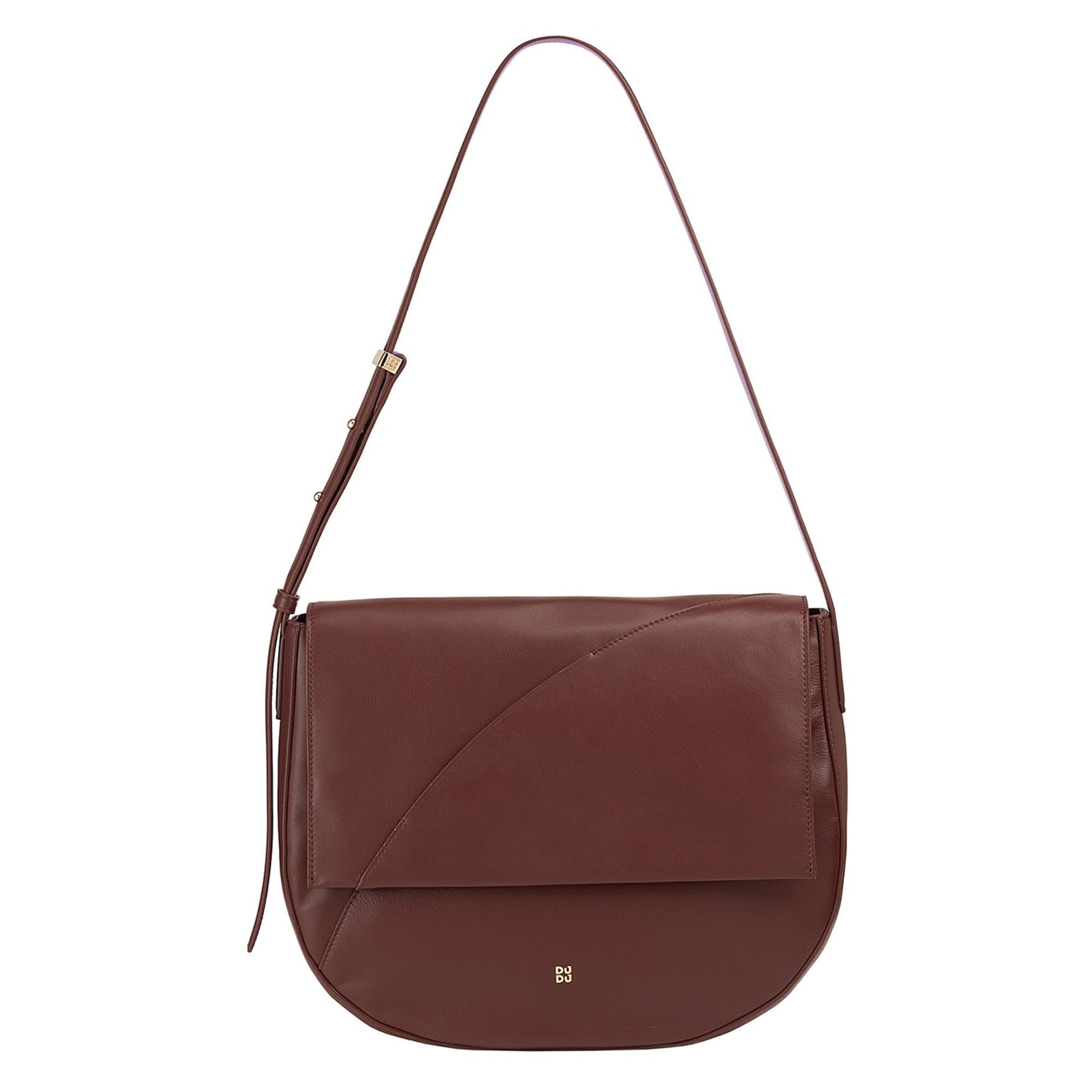 DuDu Schoudertas 'Formentera' in Bruin: voorkant