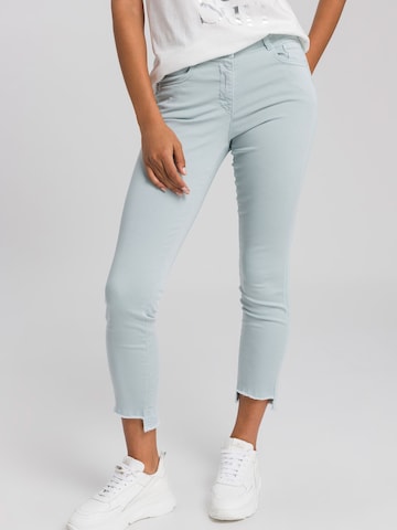 MARC AUREL Skinny Jeans in Blauw: voorkant