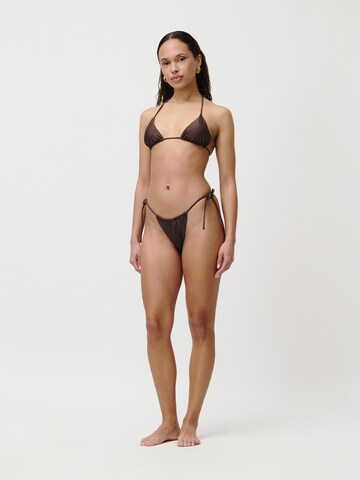 LeGer by Lena Gercke Triangel Bikinitop 'Duana' in Braun
