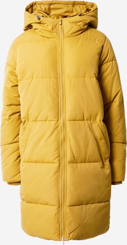 VILA Зимнее пальто 'TRUST' в Желтый: спереди