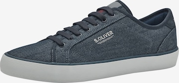 s.Oliver Slip On in Blau: Vorderseite