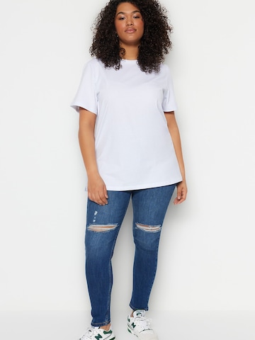Maglietta di Trendyol Curve in bianco