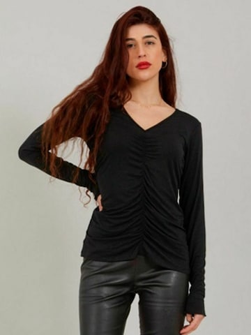 Coster Copenhagen - Top ' SOFIA ' en negro: frente