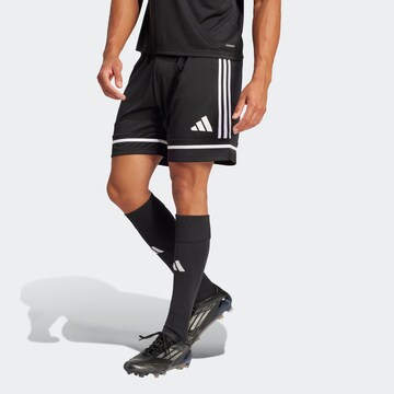 ADIDAS PERFORMANCE Regular Sportshorts 'Squadra 25' in Schwarz: Vorderseite