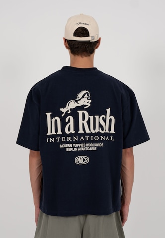 Prohibited - Camiseta 'Horse Racer' en azul