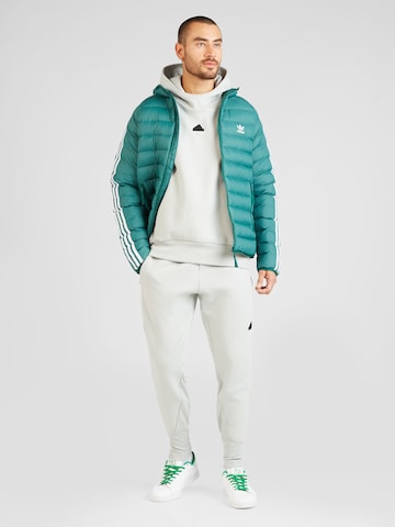 pelēks ADIDAS SPORTSWEAR Sportiska tipa džemperis 'New Z.N.E. Premium'