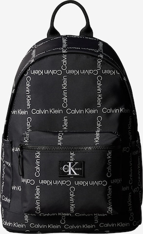 Calvin Klein Jeans Рюкзак в Черный: спереди