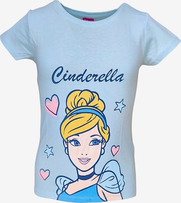 Disney Princess Shirt 'Disney Cinderella T-Shirt' in Blau: Vorderseite