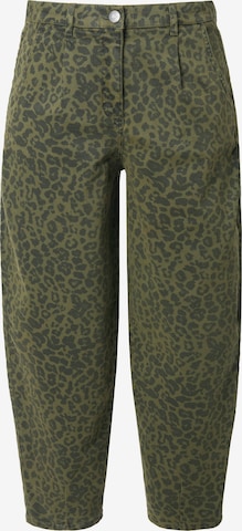 Studio Untold Tapered Jeans in Grün: Vorderseite