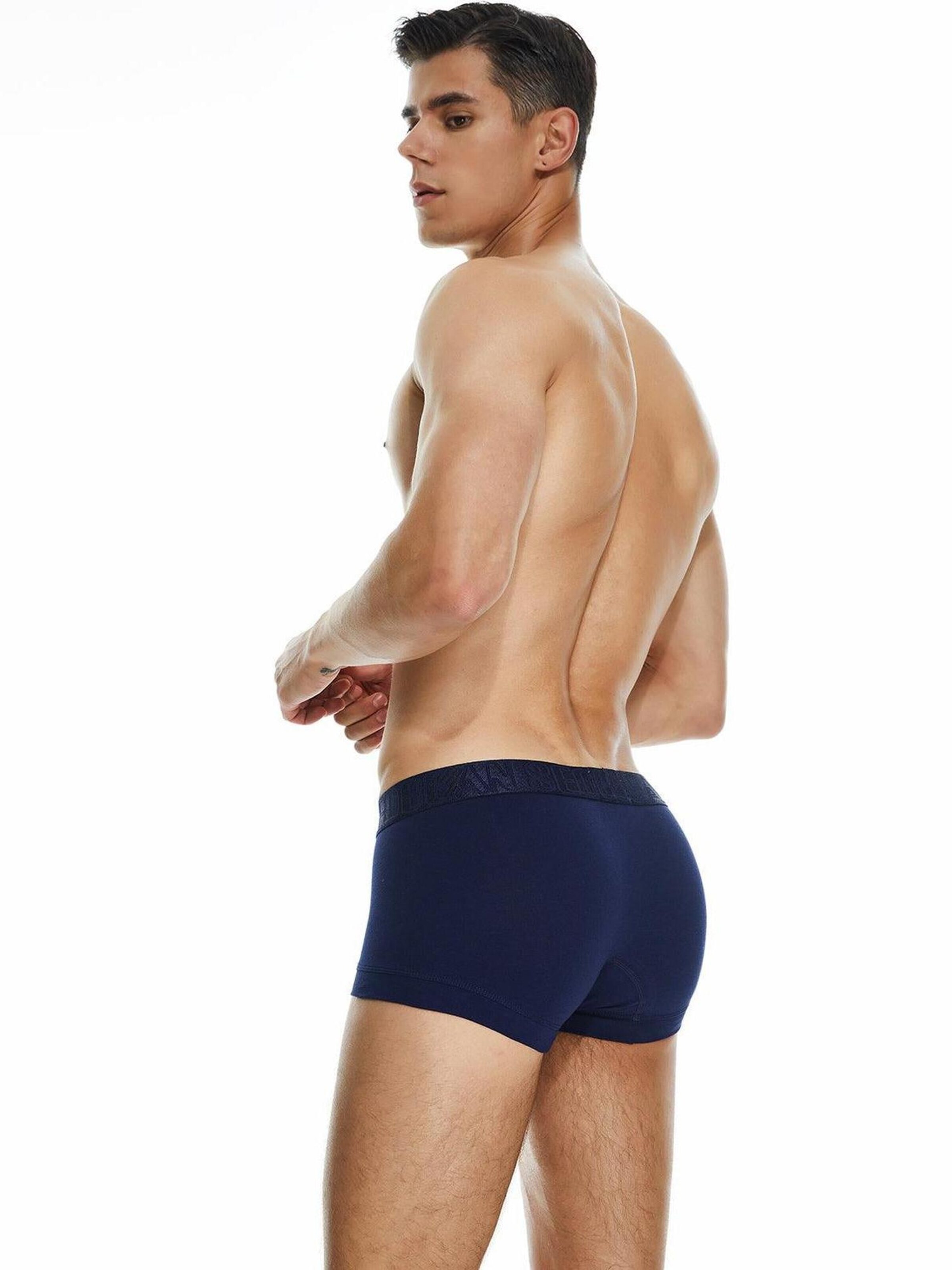 SEOBEAN Boxer shorts 'Solid' in Blue