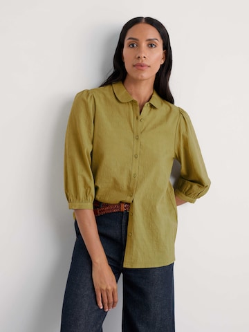 Seasalt Cornwall Blouse 'Hope Cottage' in Groen