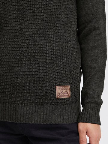 !Solid - Pullover 'Tommy' em cinzento