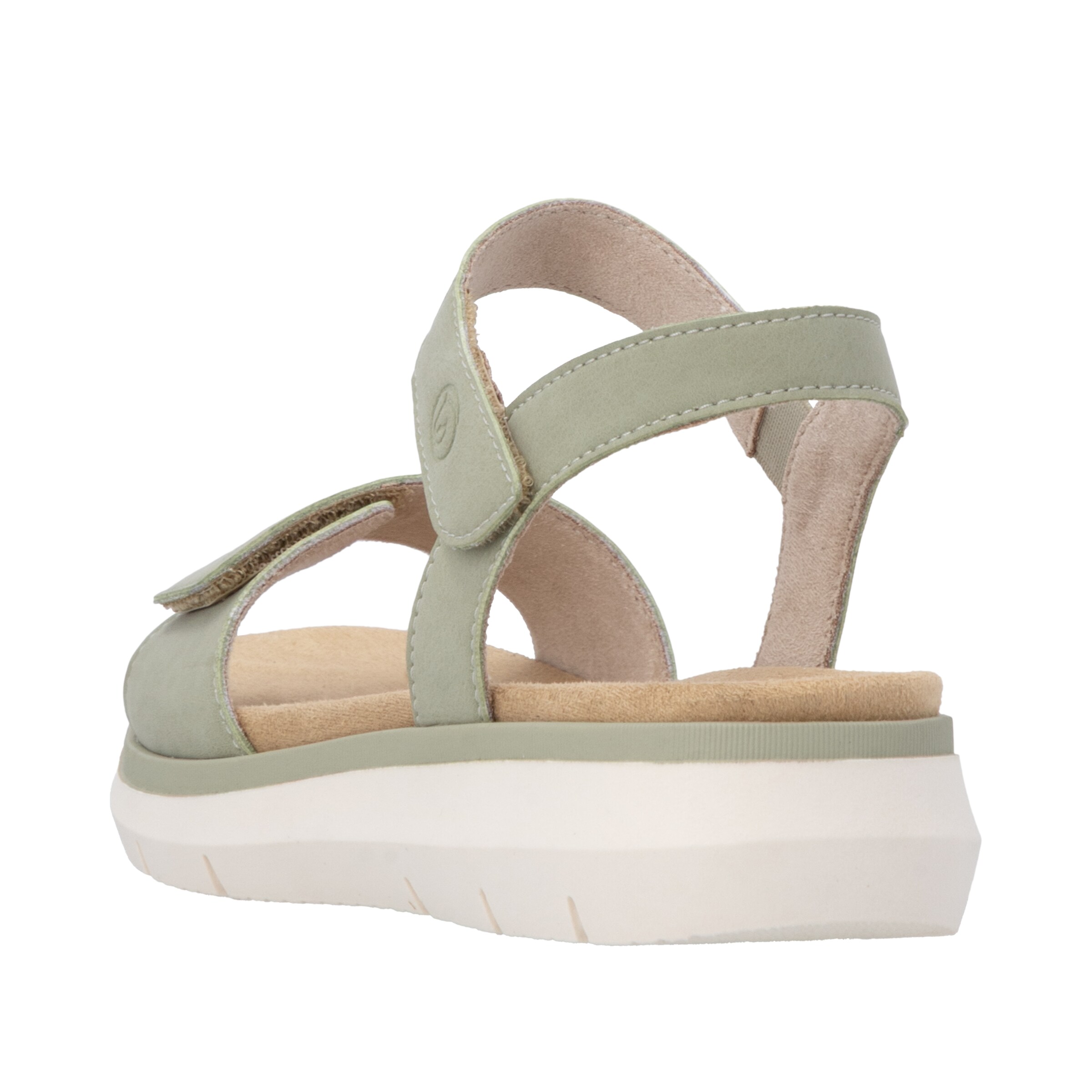Sandales à lanières 'D2K58' REMONTE en vert