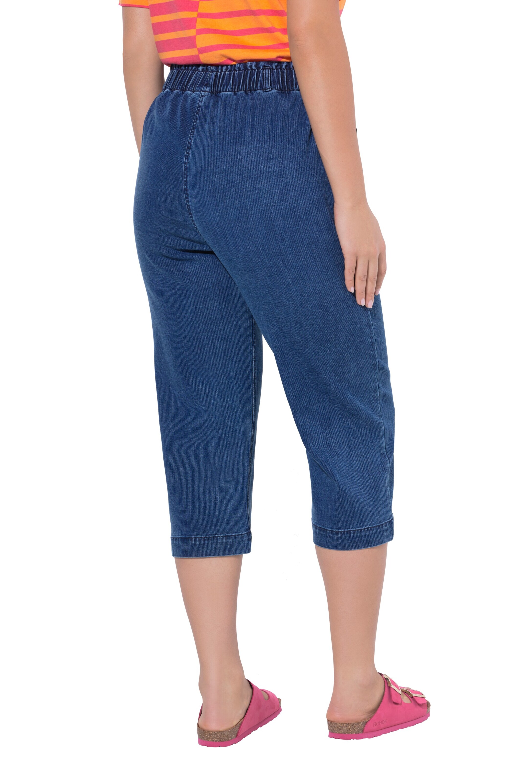 Ulla Popken Wide leg Jeans in Blue