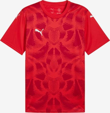 PUMA Funktionsshirt 'Team Ultimate' in Rot: Vorderseite
