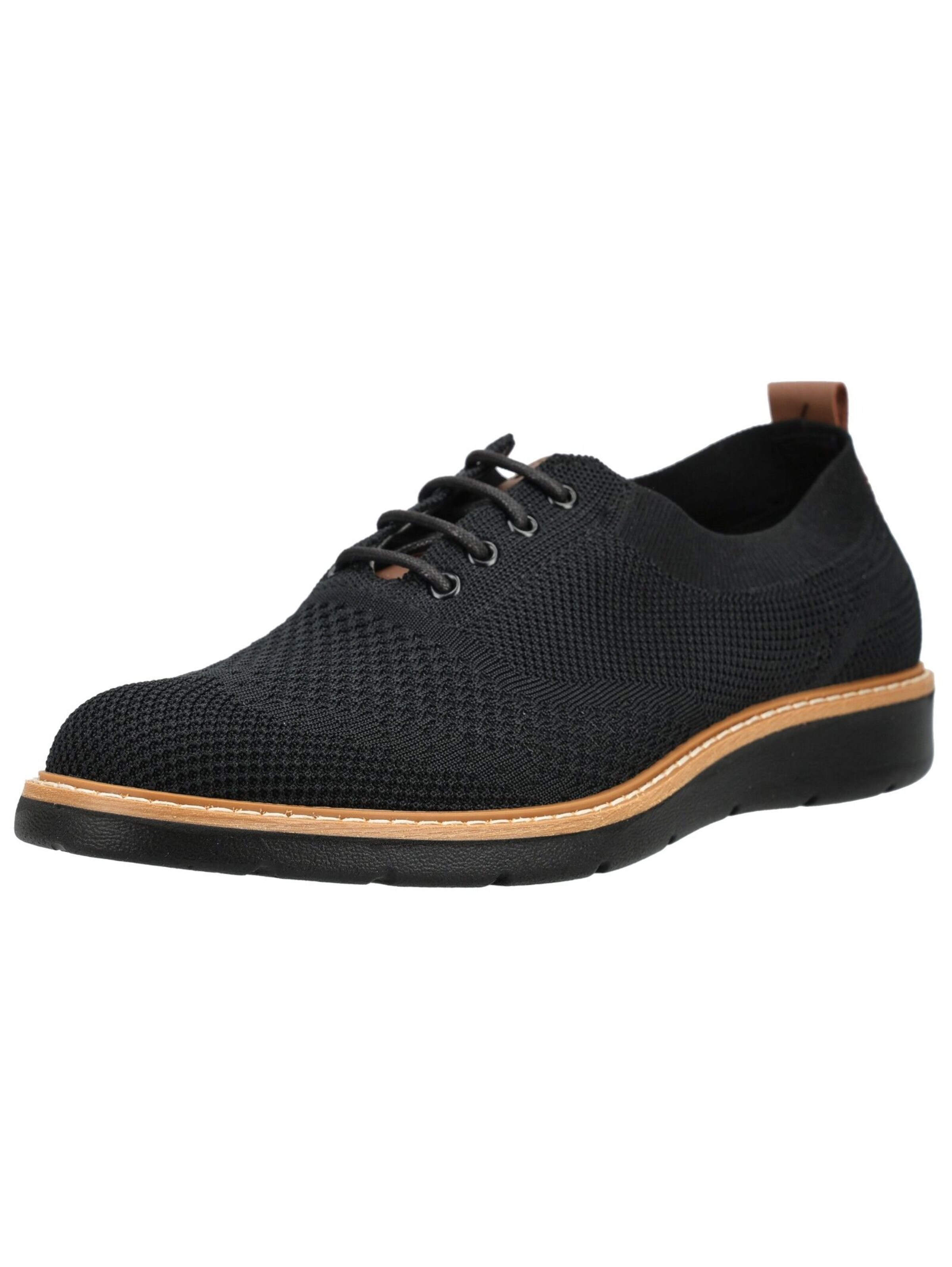 IGI&CO Athletic lace-up shoe in Black: front