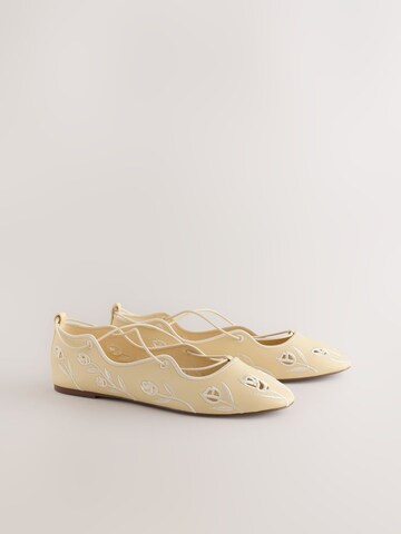 Next Ballerina 'Forever Comfort®' in Yellow