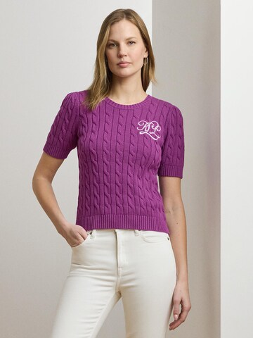 Lauren Ralph Lauren Sweater in Purple: front