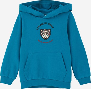 s.Oliver Sweatshirt in Blauw: voorkant