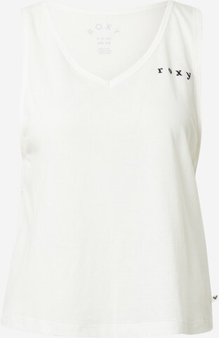 ROXY Top 'NEED A WAVE' in White: front